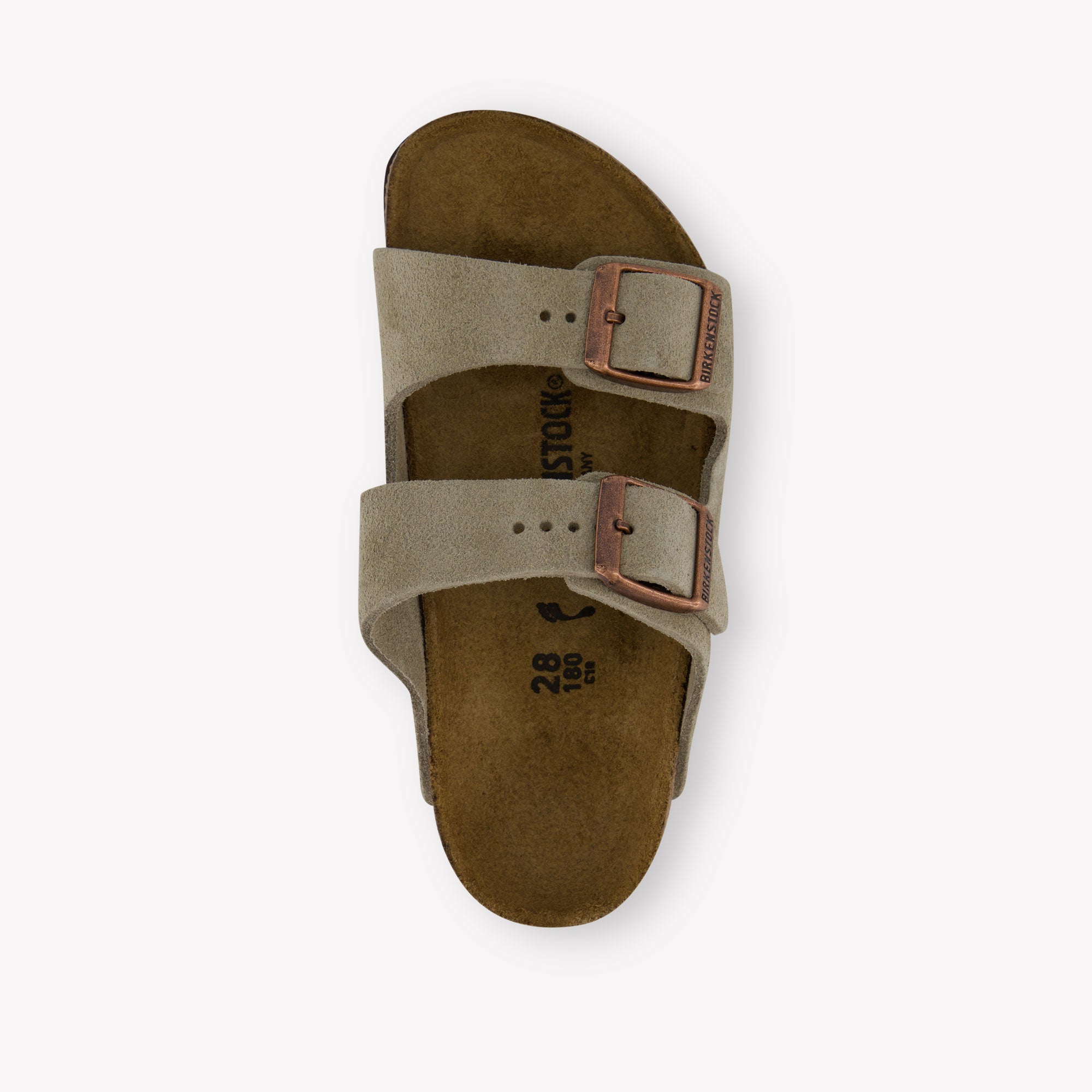 Birkenstock Unisex Slippers In Taupe