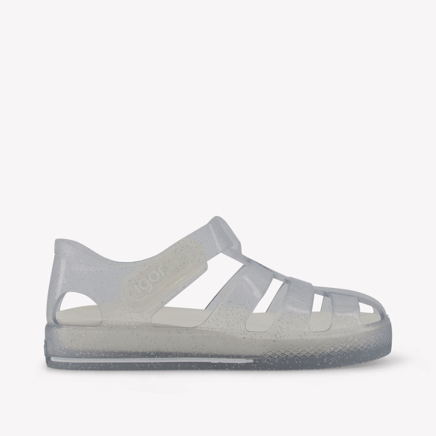 Igor Meisjes Sandalen In Doorzichtig