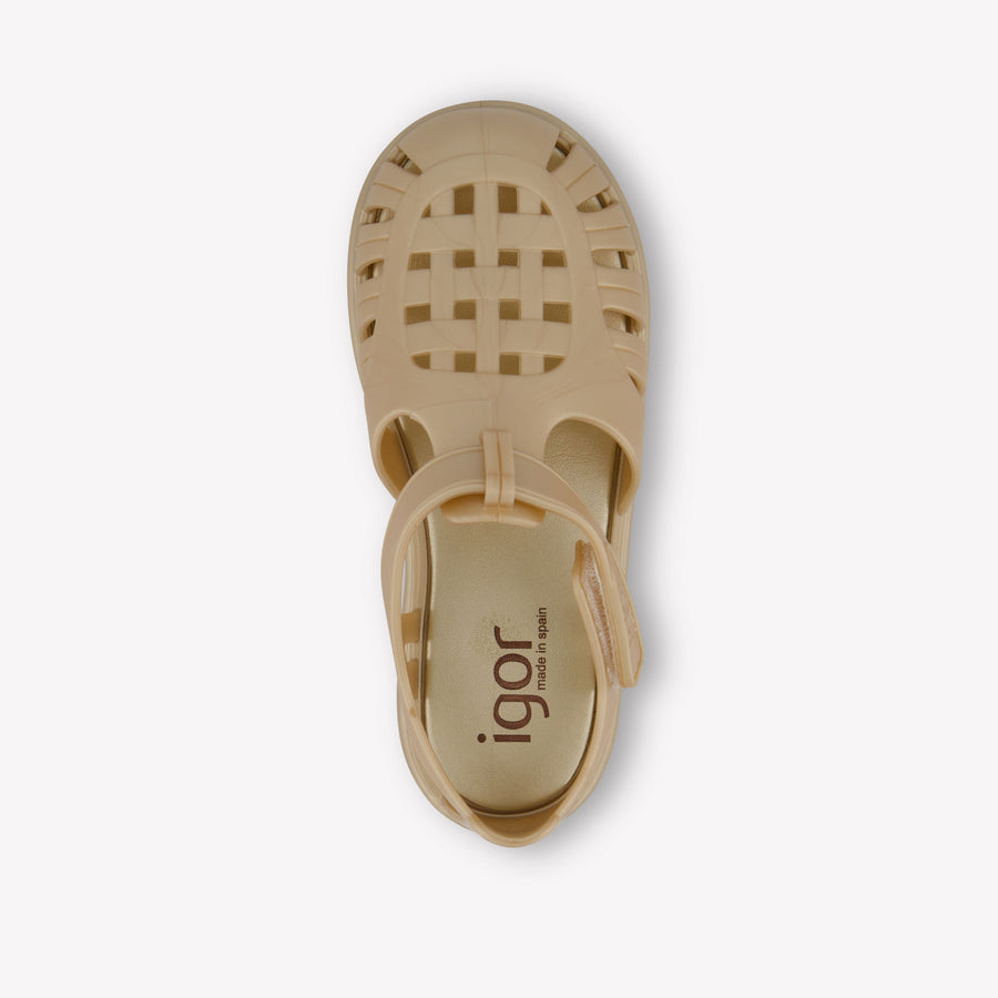 Igor Meisjes Sandalen In Goud