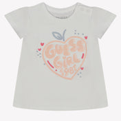 Guess Baby Meisjes T-Shirt In Wit