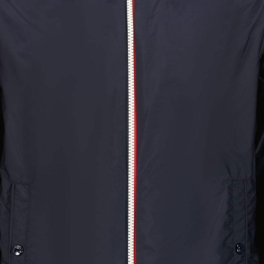 Moncler New Urville Kinder Jongens Zomerjas In Navy