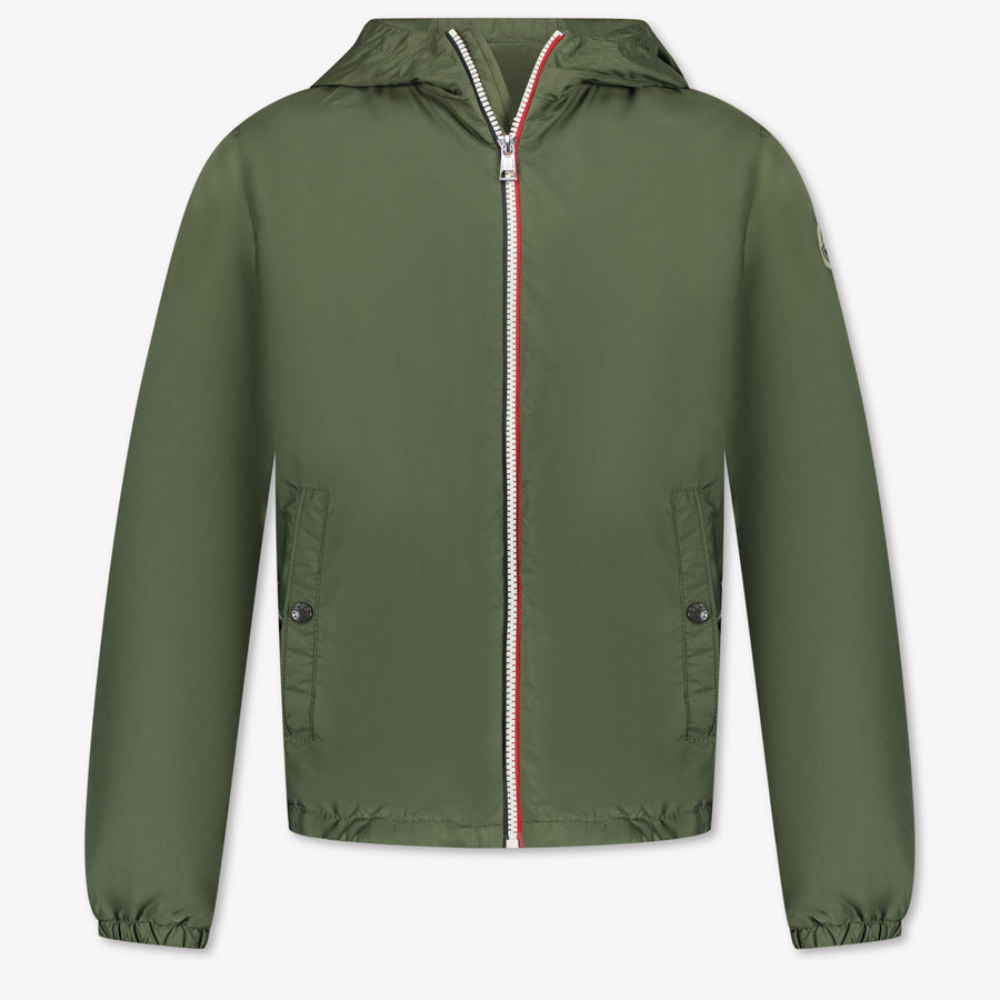 Moncler New Urville Boys Summer Jacket in Army