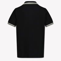 Moncler Kinder Jongens Polo In Zwart