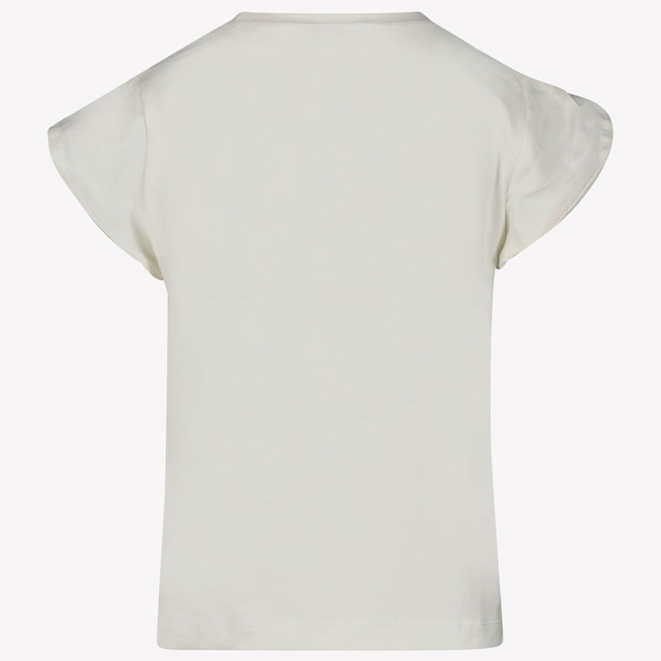 Mayoral Kinder Meisjes T-Shirt In Off White