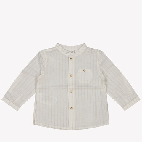 Mayoral Baby Jongens Blouse In Wit