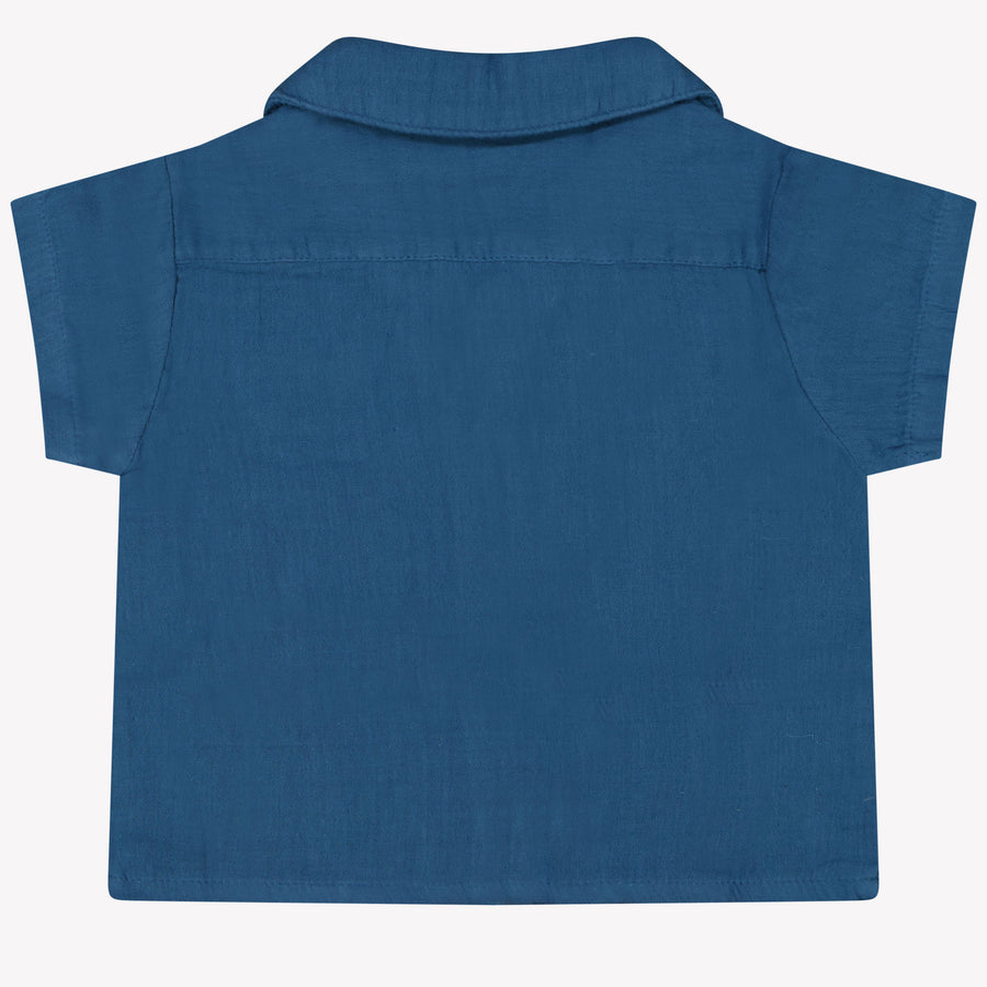 Mayoral Baby Jongens Blouse In Donker Blauw