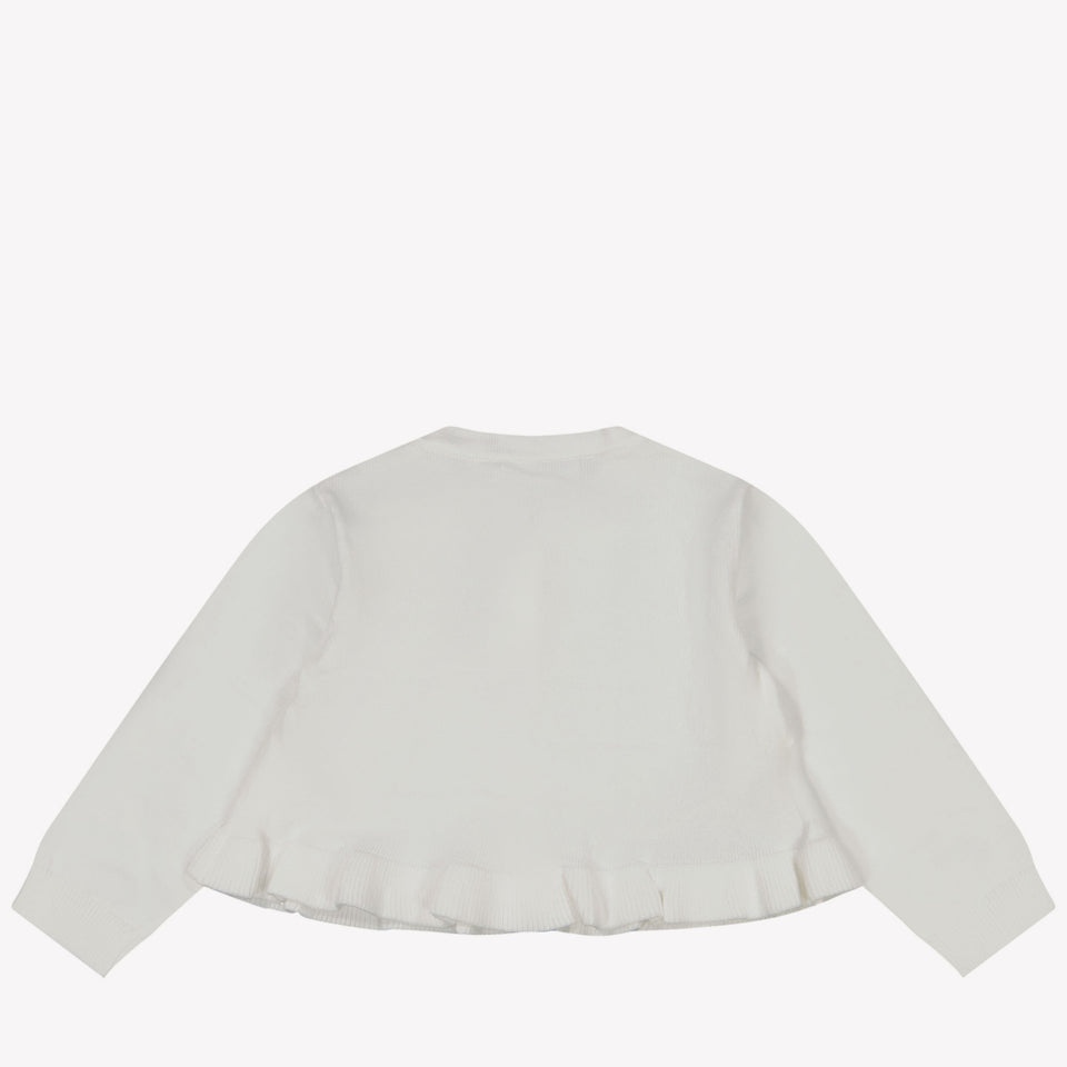 Mayoral Baby Meisjes Vest In Off White