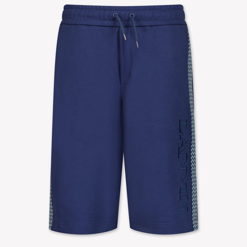 Lanvin Kinder Jongens Shorts In Blauw