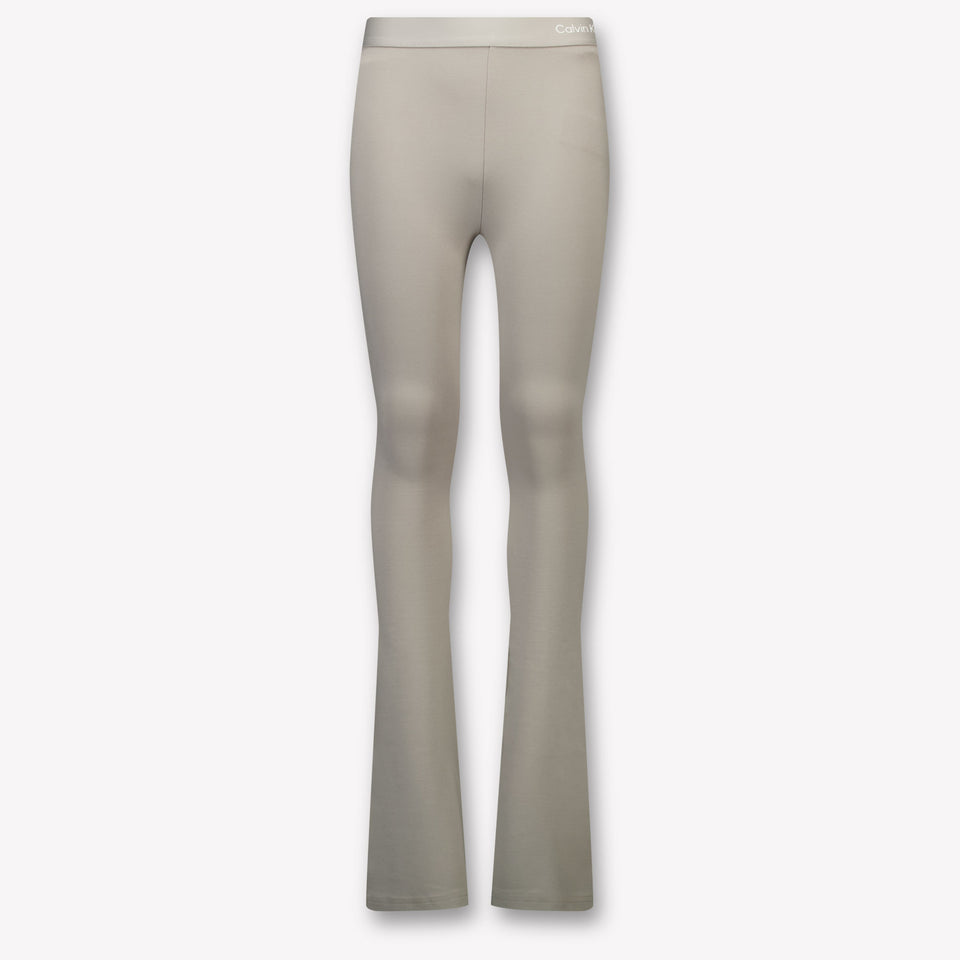 Calvin Klein Kinder Meisjes Broek In Licht Beige