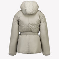 Calvin Klein Kinder Meisjes Winterjas In Licht Beige