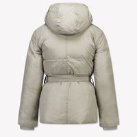 Calvin Klein Kinder Meisjes Winterjas In Licht Beige