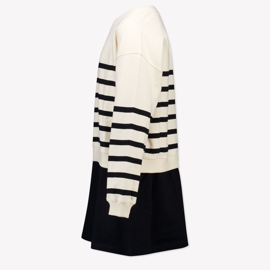 Calvin Klein Kinder Meisjes Jurk In Licht Beige