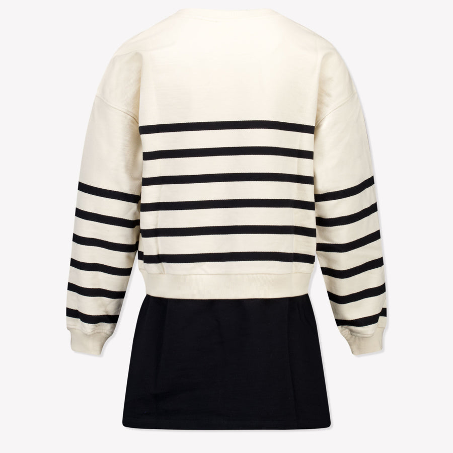 Calvin Klein Kinder Meisjes Jurk In Licht Beige