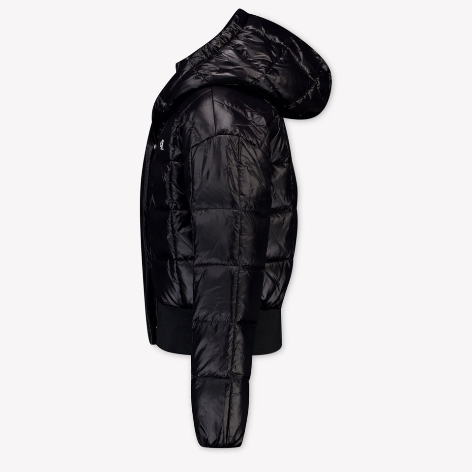 Calvin Klein Kinder Meisjes Winterjas In Zwart