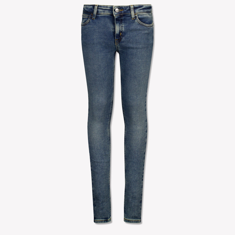 Calvin Klein Kinder Meisjes Jeans In Blauw