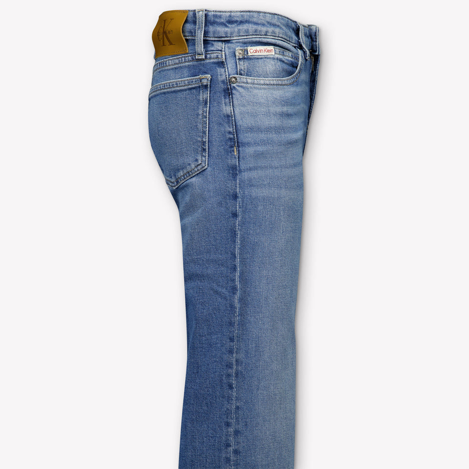 Calvin Klein Kinder Meisjes Jeans In Blauw
