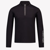 Calvin Klein Kinder Meisjes T-Shirt In Zwart
