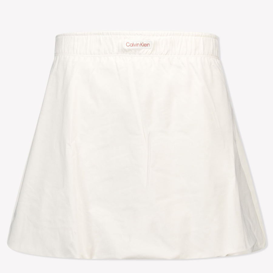 Calvin Klein Kinder Meisjes Rokje In Licht Beige