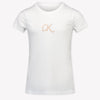 Calvin Klein Kinder Meisjes T-Shirt In Wit