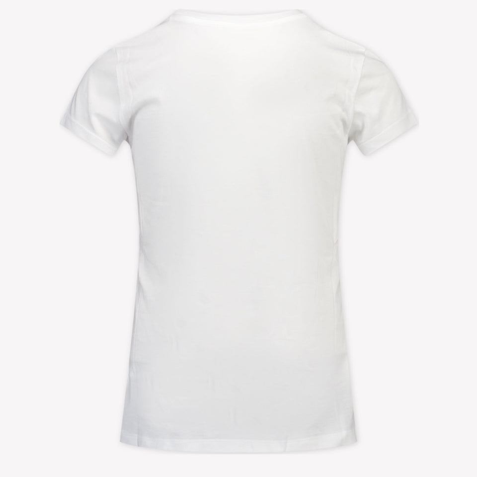 Calvin Klein Kinder Meisjes T-Shirt In Wit