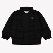 Calvin Klein Baby Unisex Tussenjas In Zwart