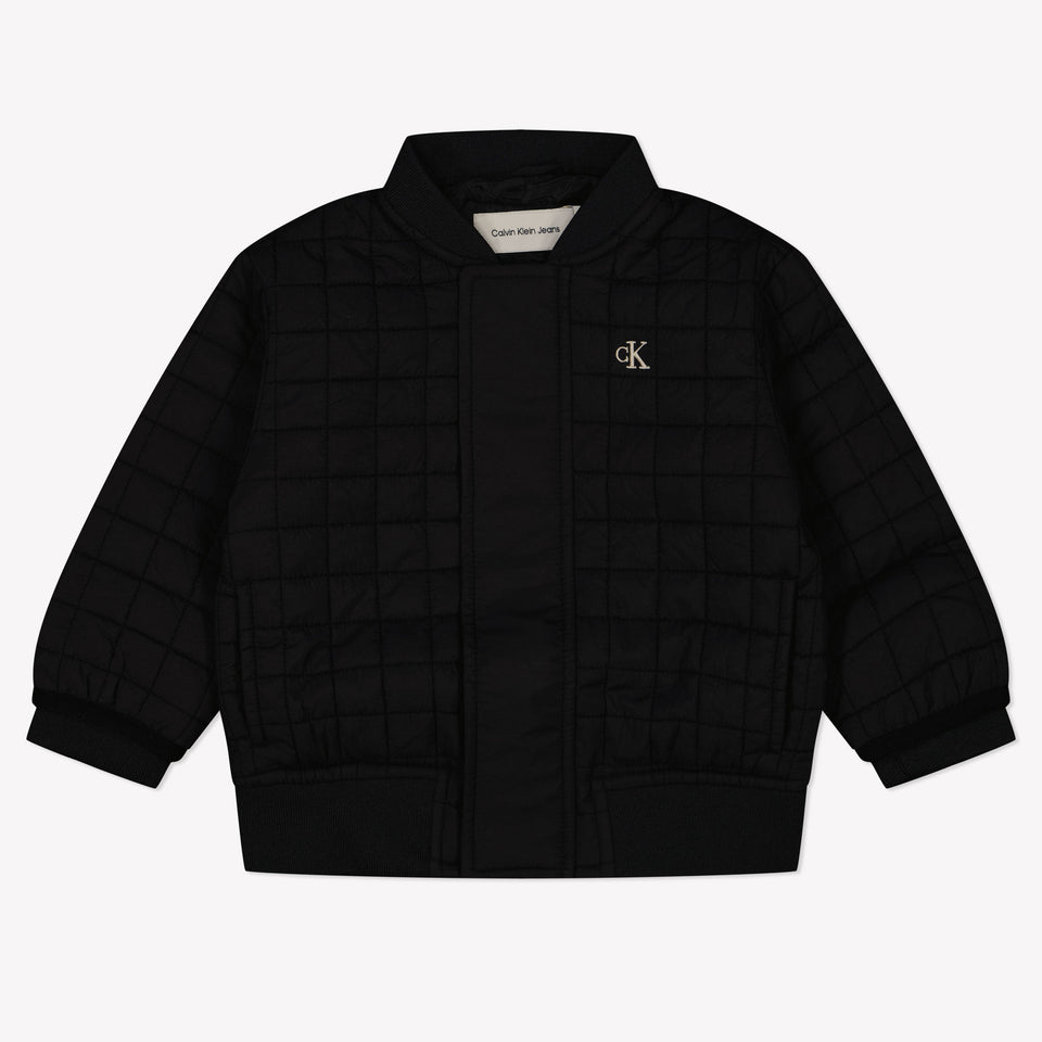 Calvin Klein Baby Unisex Tussenjas In Zwart