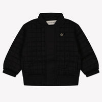 Calvin Klein Baby Unisex Tussenjas In Zwart