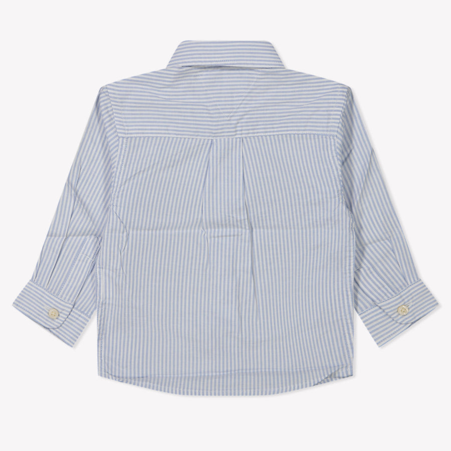 Tommy Hilfiger Baby Jongens Blouse In Licht Blauw