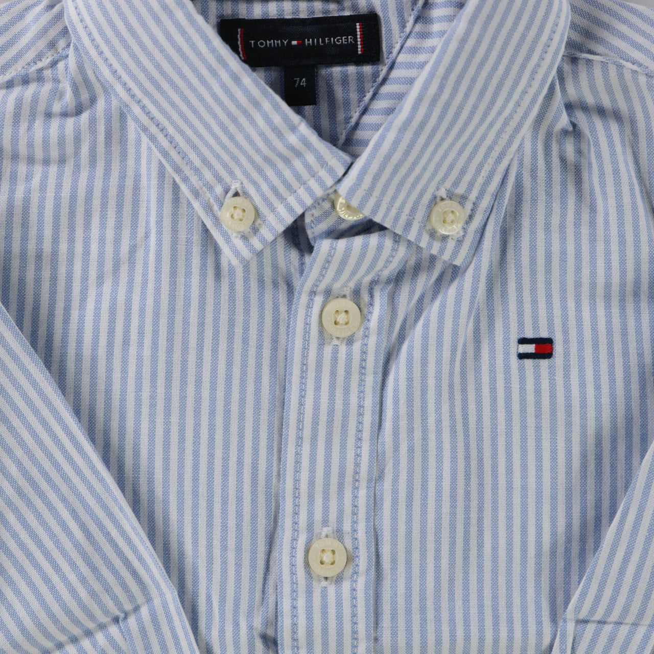 Tommy Hilfiger Baby Jongens Blouse In Licht Blauw