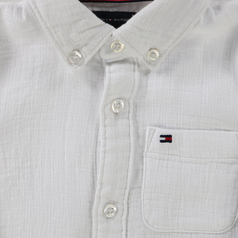 Tommy Hilfiger Baby Jongens Blouse In Wit