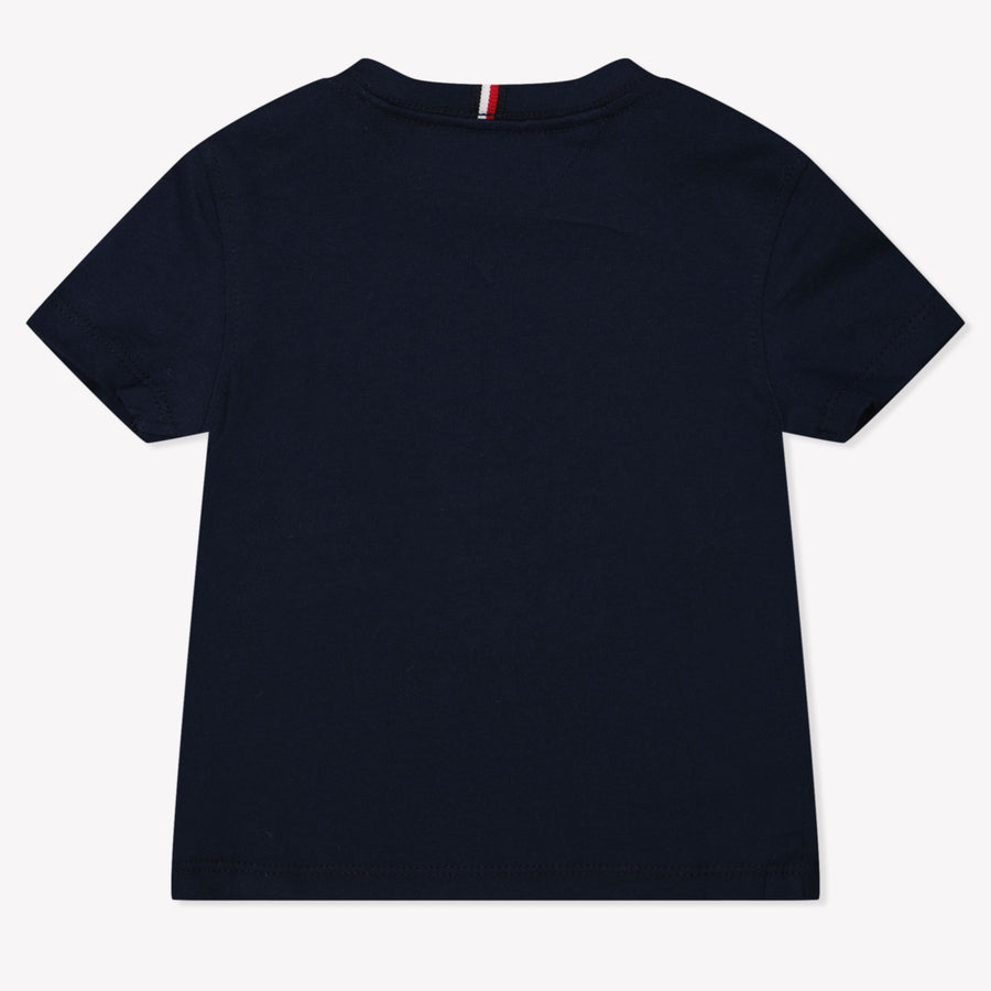 Tommy Hilfiger Baby Jongens T-Shirt In Navy