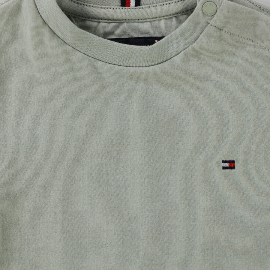 Tommy Hilfiger Baby Jongens T-Shirt In Licht Groen