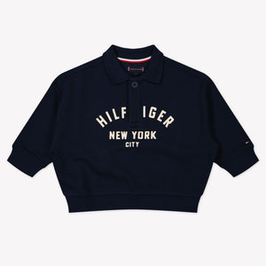 Tommy Hilfiger Baby Jongens Trui In Navy