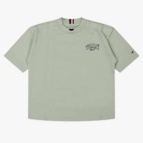 Tommy Hilfiger Baby Jongens T-Shirt In Licht Groen