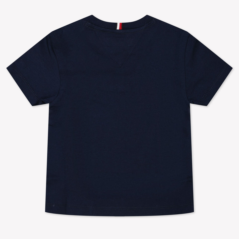 Tommy Hilfiger Baby Jongens T-Shirt In Navy