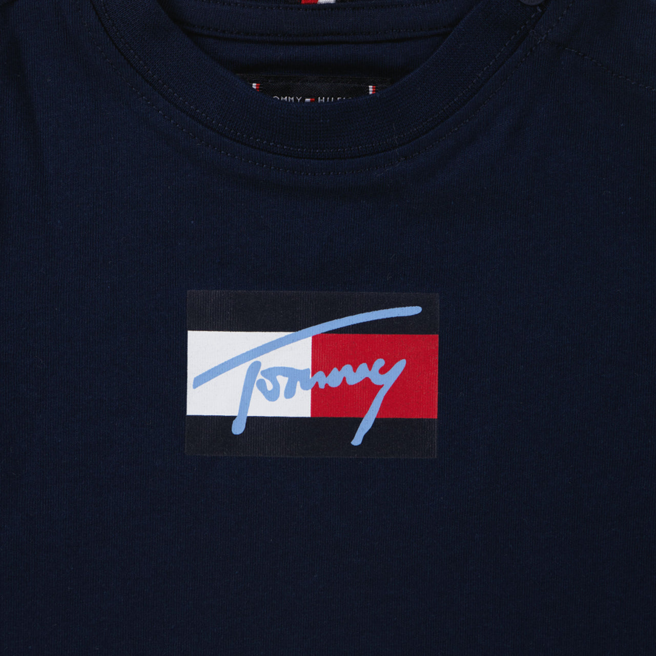 Tommy Hilfiger Baby Jongens T-Shirt In Navy