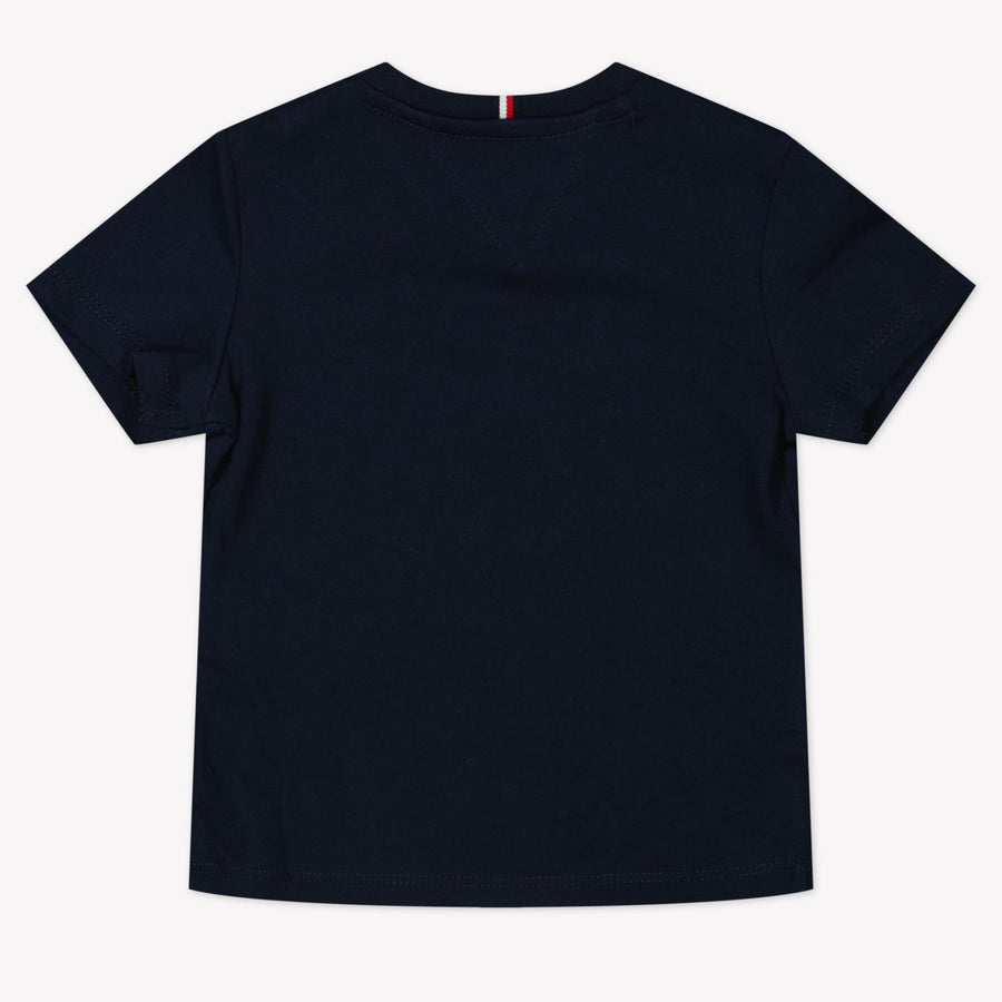 Tommy Hilfiger Baby Jongens T-Shirt In Navy