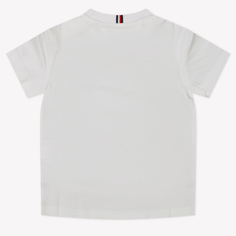 Tommy Hilfiger Baby Jongens T-Shirt In Wit