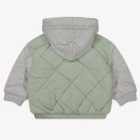 Tommy Hilfiger Baby Jongens Tussenjas In Licht Groen