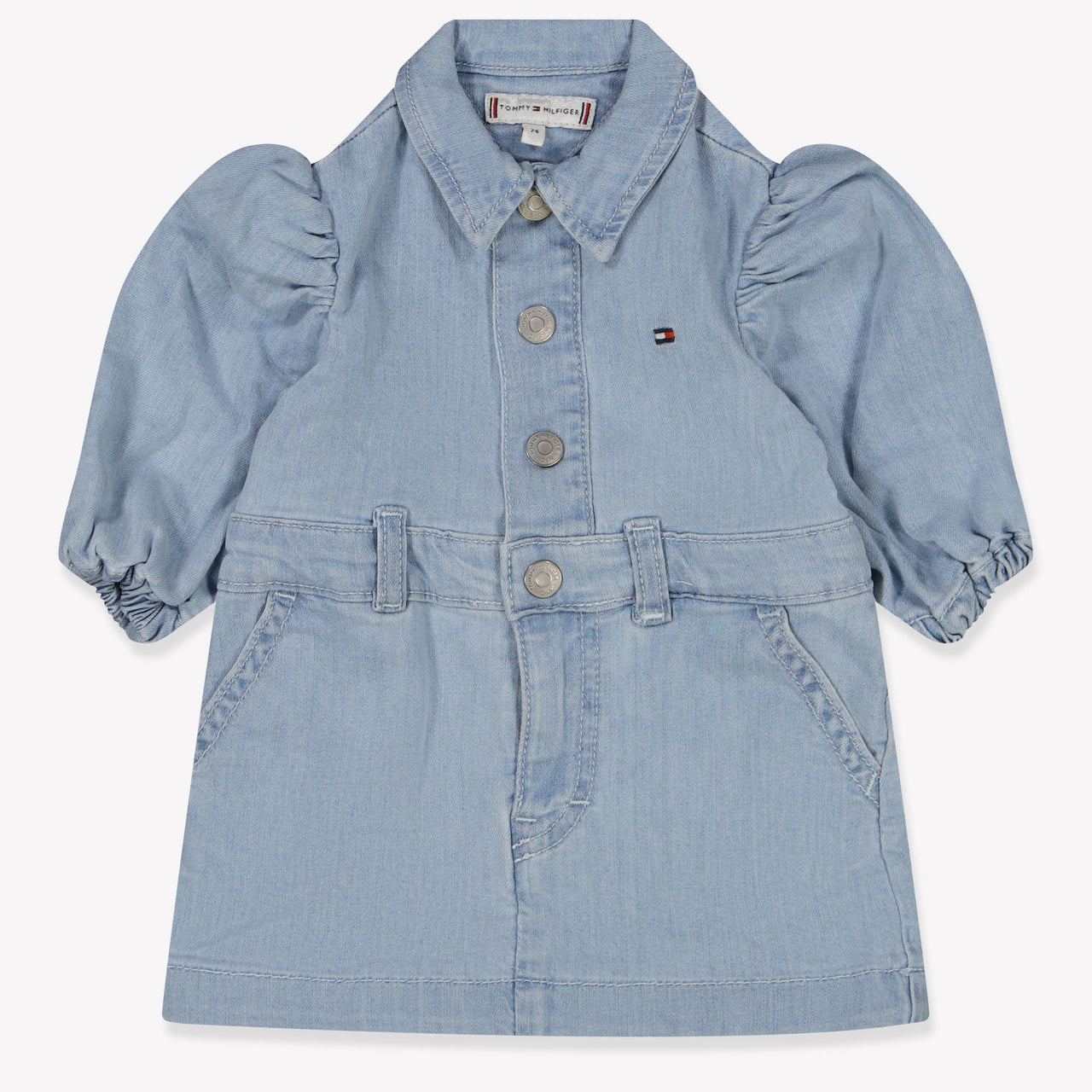Tommy Hilfiger Baby Meisjes Jurk In Jeans