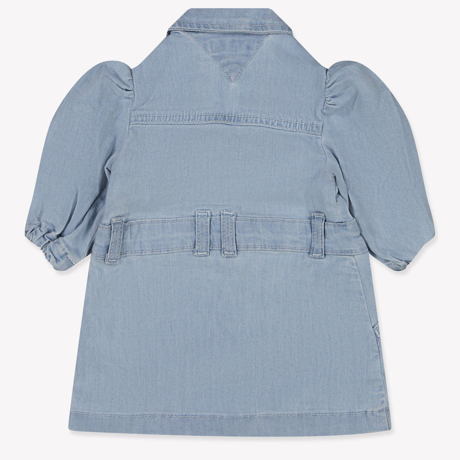 Tommy Hilfiger Baby Meisjes Jurk In Jeans