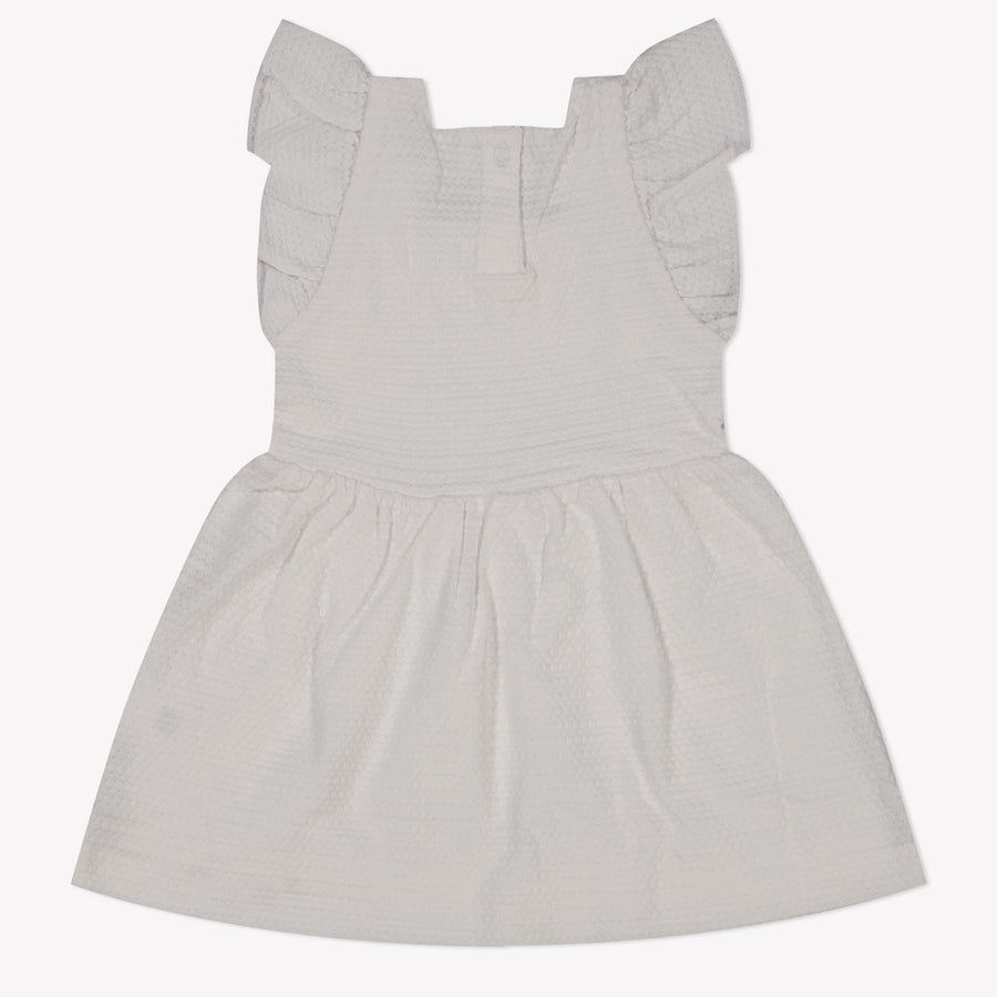 Tommy Hilfiger Baby Meisjes Jurk In Wit