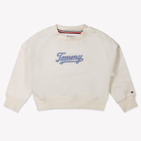 Tommy Hilfiger Baby Meisjes Trui In Off White