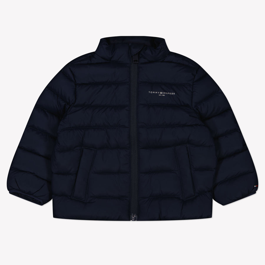 Tommy Hilfiger Baby Unisex Tussenjas In Navy
