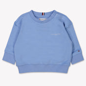 Tommy Hilfiger Baby Unisex Trui In Licht Blauw