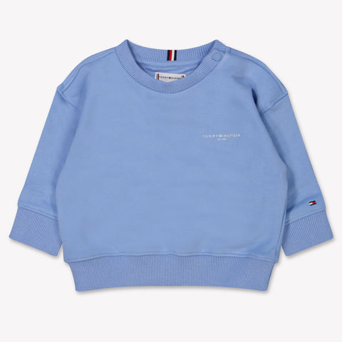 Tommy Hilfiger Baby Unisex Trui In Licht Blauw