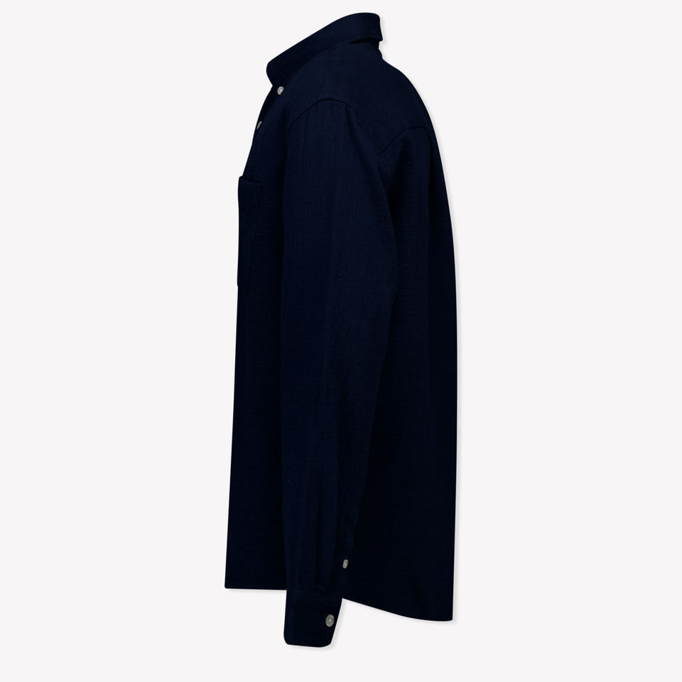 Tommy Hilfiger Kinder Jongens Blouse In Navy