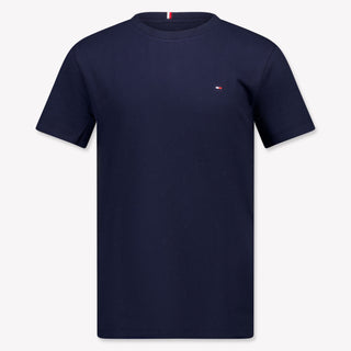 Tommy Hilfiger Kinder Jongens T-Shirt In Navy