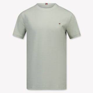 Tommy Hilfiger Kinder Jongens T-Shirt In Licht Groen