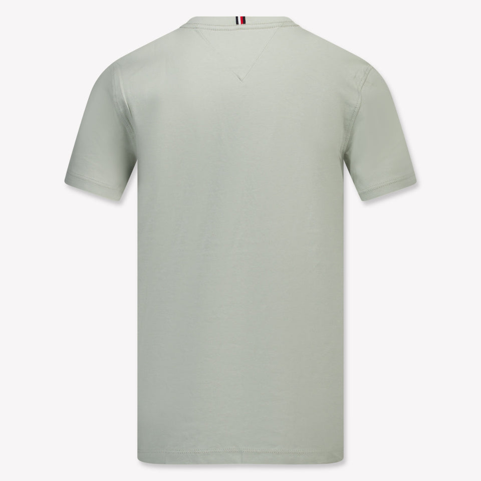 Tommy Hilfiger Kinder Jongens T-Shirt In Licht Groen